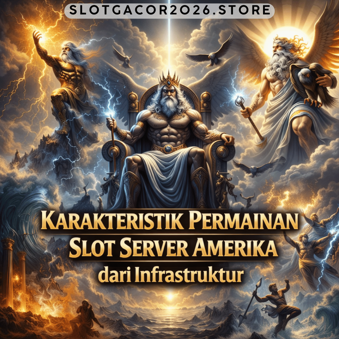 Karakteristik Permainan Slot Server Amerika dari Infrastruktur